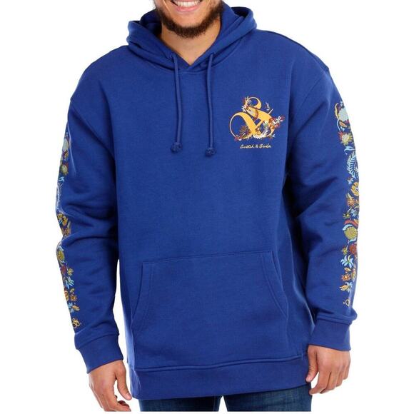 Scotch & Soda graphic Embroidered Black with print On Sleeve size Medium - Picture 3 of 10